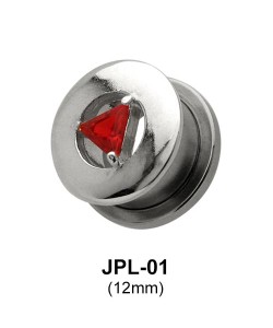  Triangle Stone Set Jewelled Tunnel JPL-01